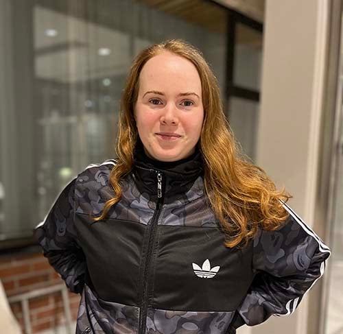 Jessica är en av vintercyklisterna 2025